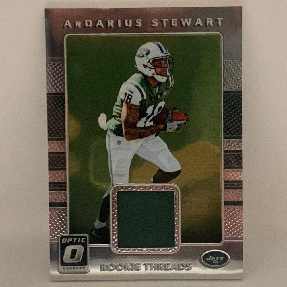 2017 Donruss Optic ArDarius Stewart NY Jets - The Rookies #20 (014)